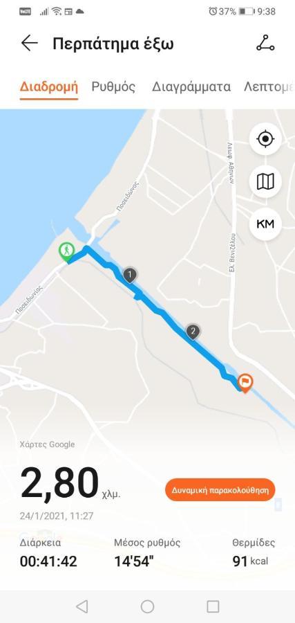 Studio Poseidonia Apartment 75Sqm Corinth Canal Zewnętrze zdjęcie